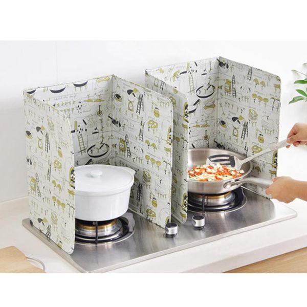 hooks & rails 2 pcs 84x39cm aluminium plate gas stove oil splatter screens cooking insulate proof baffle kitchen tools
hooks & rails 2 pcs 84x39cm aluminium plate gas stove oil splatter screens cooking insulate proof baffle kitchen tools