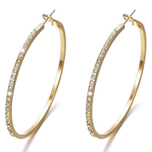 hoop & huggie big small circle earrings for women female rose gold black ring ear jewelry ladies, Golden;silver
hoop & huggie big small circle earrings for women female rose gold black ring ear jewelry ladies, Golden;silver