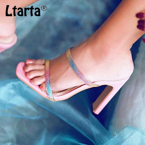 sandals ltarta pink crystal heels slipper 35 42 size simple square head candy matching high heel cool slippers -232-2, Black
sandals ltarta pink crystal heels slipper 35 42 size simple square head candy matching high heel cool slippers -232-2, Black