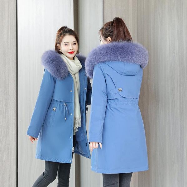 women's down & parkas parka hair plush inside led long sent to overcome in the female han edition cultivate morality cotton-padded jack, Black
women's down & parkas parka hair plush inside led long sent to overcome in the female han edition cultivate morality cotton-padded jack, Black