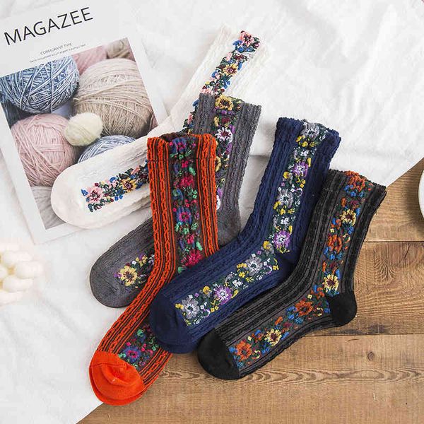 socks autumn and winter combed cotton linen pattern women's medium tube stockings small broken flower personalized forest, Black;white
socks autumn and winter combed cotton linen pattern women's medium tube stockings small broken flower personalized forest, Black;white