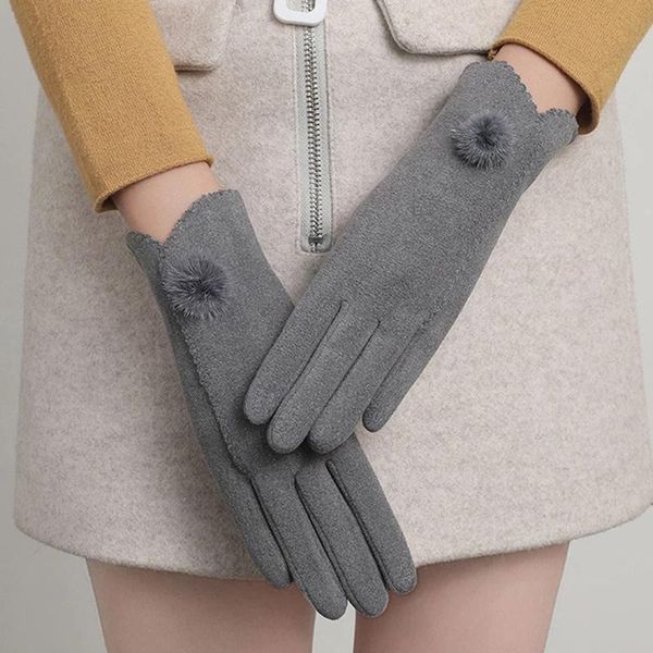 five fingers gloves winter plus velvet thick nonslip touch screen full finger woman' warm for sports outdoor cold cycling driving mitt, Blue;gray
five fingers gloves winter plus velvet thick nonslip touch screen full finger woman' warm for sports outdoor cold cycling driving mitt, Blue;gray