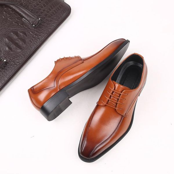 dress shoes big size 38-47 men leather formal wedding lace up oxfords footwear, Black
dress shoes big size 38-47 men leather formal wedding lace up oxfords footwear, Black