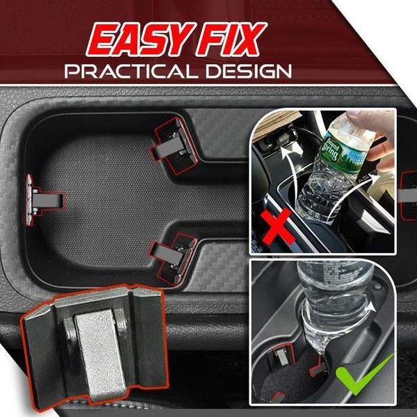 car organizer 3pcs/6pcs on-board water cup holder fixer set for nj88