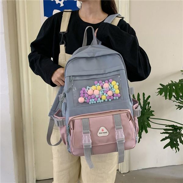 backpack waterproof oxford women fashion net pocket school bags for teenage bagpack large capacity travel
backpack waterproof oxford women fashion net pocket school bags for teenage bagpack large capacity travel