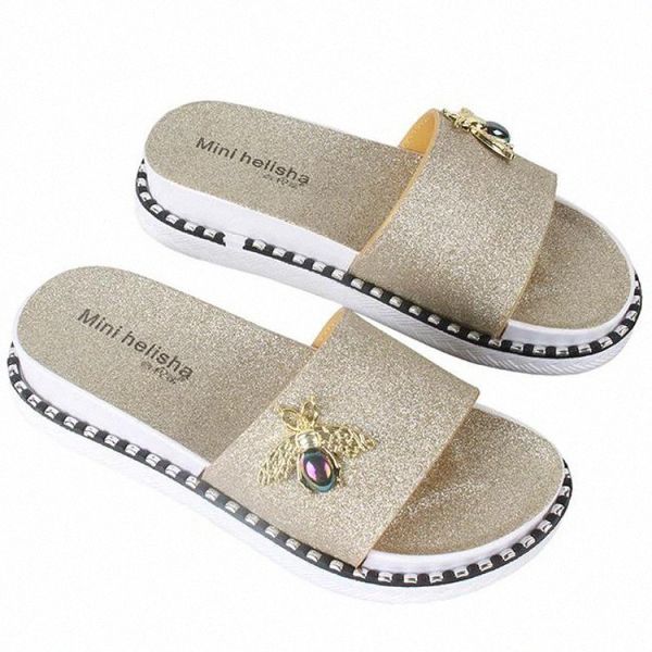 women summer slippers bee fashion platform bling flip flops flats beach lady casual shoes outdoor footwear sandal zapatos mujer a1od#, Black
women summer slippers bee fashion platform bling flip flops flats beach lady casual shoes outdoor footwear sandal zapatos mujer a1od#, Black