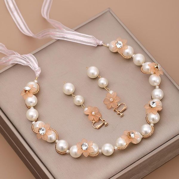 hair clips & barrettes korean fashion super fairy flower head with earrings set handmade pearl bride jewelry wedding accessories ml, Golden;silver
hair clips & barrettes korean fashion super fairy flower head with earrings set handmade pearl bride jewelry wedding accessories ml, Golden;silver