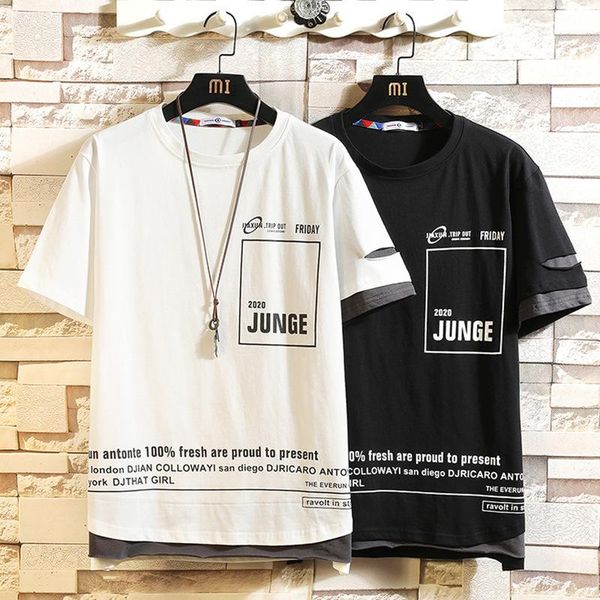 men's t-shirts short sleeve t shirt men 2021 summer tshirt tees hip hop punk rock fashion clothes plus oversize m-4xl 5xl o neck, White;black
men's t-shirts short sleeve t shirt men 2021 summer tshirt tees hip hop punk rock fashion clothes plus oversize m-4xl 5xl o neck, White;black