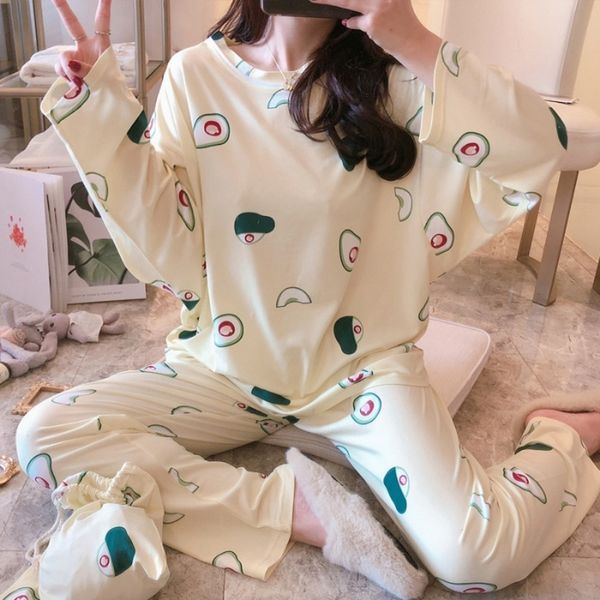 autumn women pajamas 2 pieces set autumn women sleepwear long sleeve pajamas for women ladies pyjamas nightwear comfortable 210305, Black;red
autumn women pajamas 2 pieces set autumn women sleepwear long sleeve pajamas for women ladies pyjamas nightwear comfortable 210305, Black;red