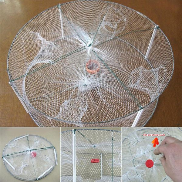 outdoor fishing accessories foldable 4 holes round fishing shrimp trap net 33x12cm crab trap net carp
outdoor fishing accessories foldable 4 holes round fishing shrimp trap net 33x12cm crab trap net carp