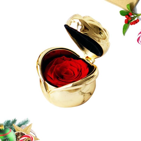 preserved flower rose shape zinc alloy gift box jewelry box present for valentine's day anniversary (golden)
preserved flower rose shape zinc alloy gift box jewelry box present for valentine's day anniversary (golden)