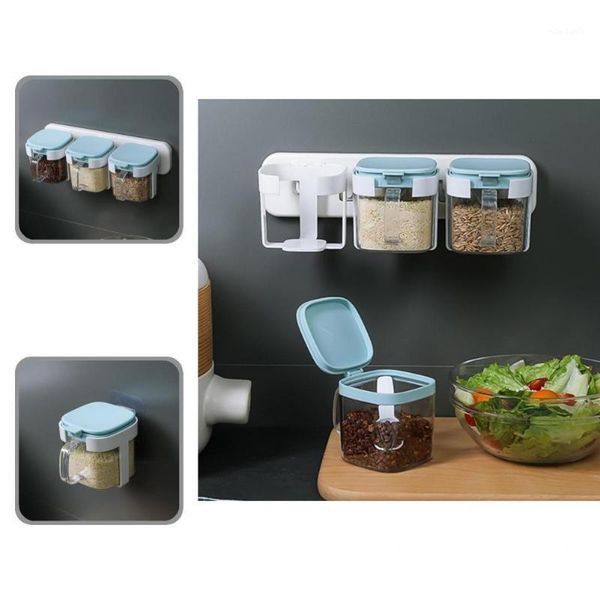 storage bottles & jars seasoning container useful easy to install spice jar large capacity waterproof rack organizer
storage bottles & jars seasoning container useful easy to install spice jar large capacity waterproof rack organizer