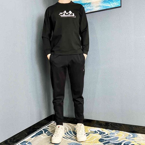 f family's new autumn men's leisure suit, sweater and trousers, two-piece sports trendy youth, Black
f family's new autumn men's leisure suit, sweater and trousers, two-piece sports trendy youth, Black