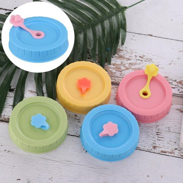 storage bottles & jars 4pcs assorted color mason jar lids cover drinking bottle lid with plum plug straw holes rust resistant 7cm diameter c
storage bottles & jars 4pcs assorted color mason jar lids cover drinking bottle lid with plum plug straw holes rust resistant 7cm diameter c