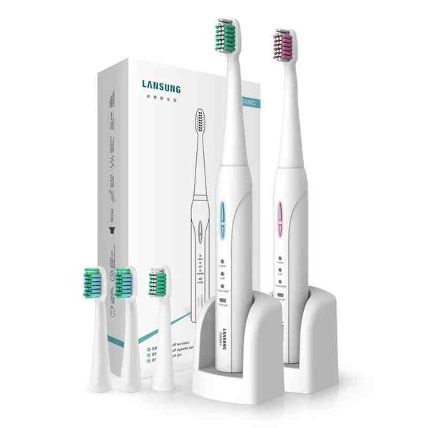 smart electric toothbrush lansung sn901 sonic rechargeable tooth brushes 4 pcs replacement heads ultrasonic toothbrushes
smart electric toothbrush lansung sn901 sonic rechargeable tooth brushes 4 pcs replacement heads ultrasonic toothbrushes