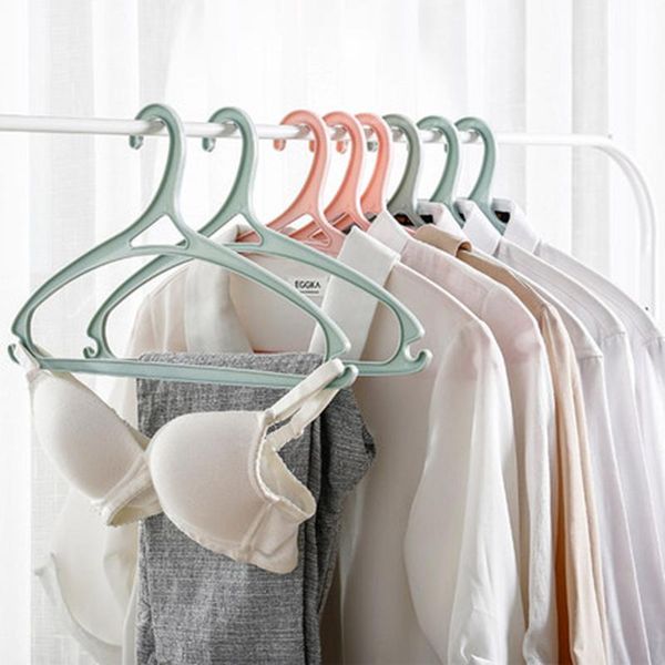 hangers & racks 10 pcs/lot 42cm plastic clothes with wide shoulder traceless clothing hanging drying rack for underwear pant shirt scarf
hangers & racks 10 pcs/lot 42cm plastic clothes with wide shoulder traceless clothing hanging drying rack for underwear pant shirt scarf