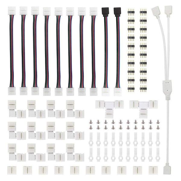 strips 4 pins rgb led strip light set tape connector plug power splitter cable 4-pin needle female wire
strips 4 pins rgb led strip light set tape connector plug power splitter cable 4-pin needle female wire