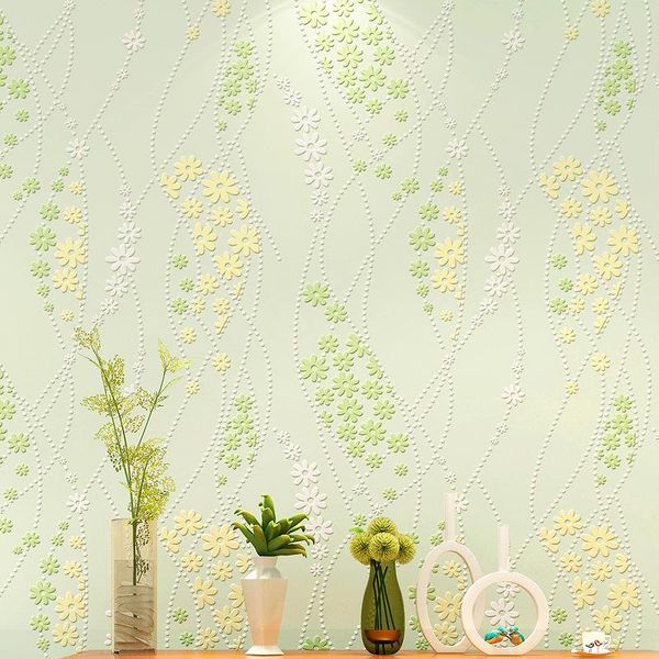wallpapers non-woven flower floral wallpaper modern green purple pink embossed contact paper girls living room decor textured wallcovering
wallpapers non-woven flower floral wallpaper modern green purple pink embossed contact paper girls living room decor textured wallcovering