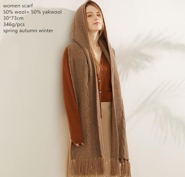 scarves naizaiga 50% yakwool wool blending hood knitted women's hooded shawl scarf autumn winter ,sn764, Blue;gray
scarves naizaiga 50% yakwool wool blending hood knitted women's hooded shawl scarf autumn winter ,sn764, Blue;gray