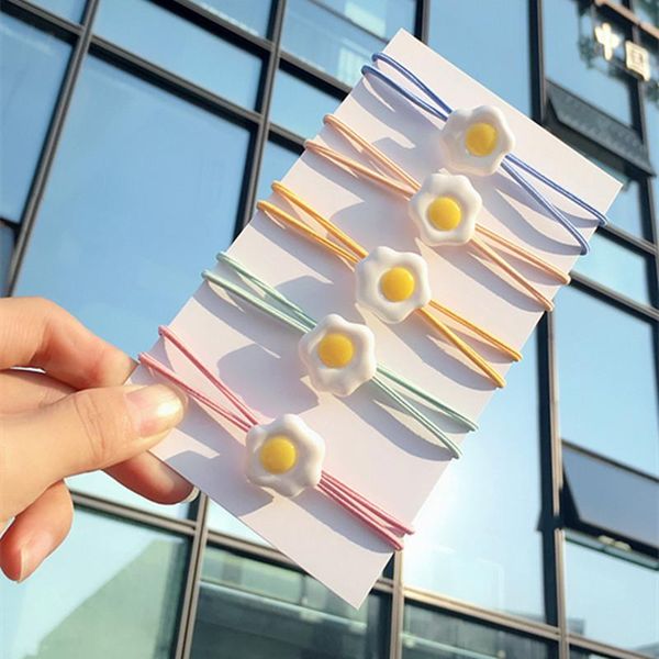 hair accessories korean trendy women cute fun poached egg rope hairpins for girls kids princess children's ponytail jewelry, Slivery;white
hair accessories korean trendy women cute fun poached egg rope hairpins for girls kids princess children's ponytail jewelry, Slivery;white