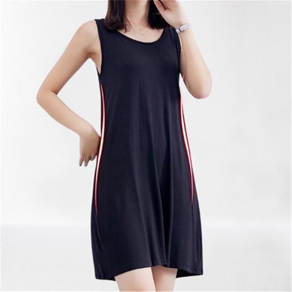 casual dresses modal cotton lining dress 2021 summer women sleeveless home and outdoor plus size 3xl 4xl 5xl 6xl 7xl 8xl, Black;gray
casual dresses modal cotton lining dress 2021 summer women sleeveless home and outdoor plus size 3xl 4xl 5xl 6xl 7xl 8xl, Black;gray