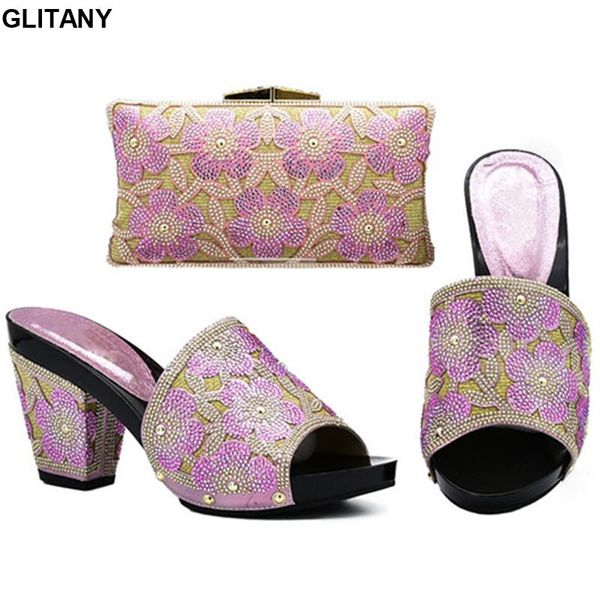 dress shoes italian designer and bag matching set decorated with rhinestone women luxury 2021 nigerian party shoe, Black
dress shoes italian designer and bag matching set decorated with rhinestone women luxury 2021 nigerian party shoe, Black
