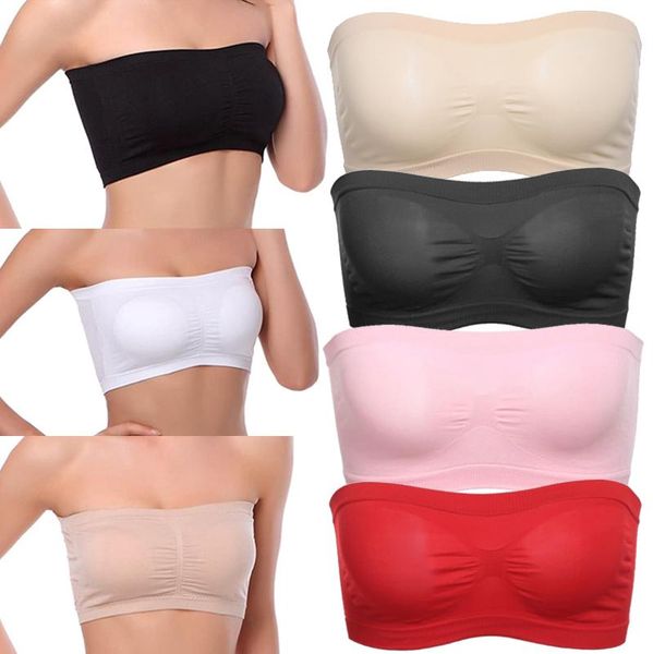 bras breathable chest wraps tube women fashion seamless strapless soft anti expose high elastic mesh wrapped invisible, Red;black
bras breathable chest wraps tube women fashion seamless strapless soft anti expose high elastic mesh wrapped invisible, Red;black