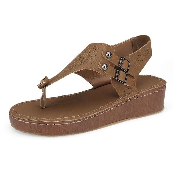 nis women wedge sandals hollow out clip toe shoes women casual beach platform ladies party sandal vintage style zapatos de mujer, Black 
nis women wedge sandals hollow out clip toe shoes women casual beach platform ladies party sandal vintage style zapatos de mujer, Black