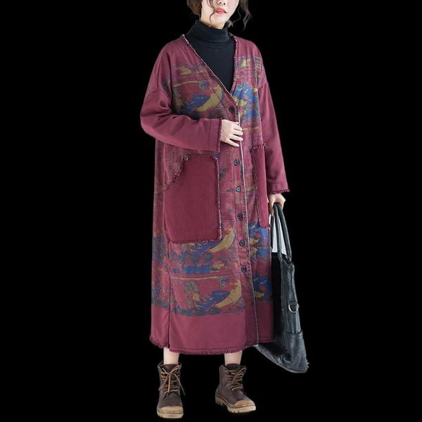 women's trench coats fairynatural winter green long clothing 2022 ladies v-neck loose women denim print casual windbreaker korean fashi, Tan;black
women's trench coats fairynatural winter green long clothing 2022 ladies v-neck loose women denim print casual windbreaker korean fashi, Tan;black