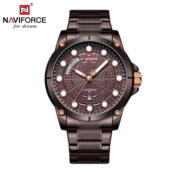 wristwatches fashion style men's watch waterproof quartz calendar business, Slivery;brown
wristwatches fashion style men's watch waterproof quartz calendar business, Slivery;brown