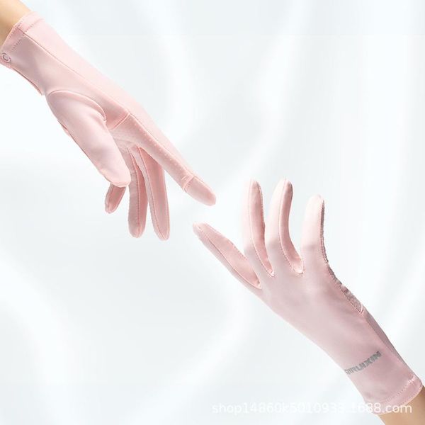 cycling gloves summer anti-uv ice silk thin non-slip screen sunscreen mitten for sports running driving outdoors fishing -40, Black
cycling gloves summer anti-uv ice silk thin non-slip screen sunscreen mitten for sports running driving outdoors fishing -40, Black