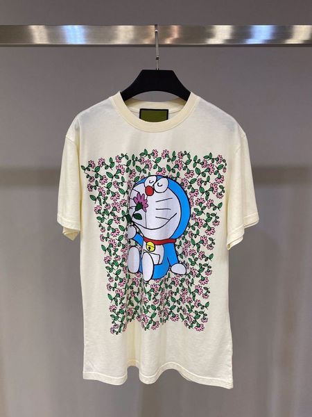 2121 spring and autumn new women's clothing sweet girl series love bell cat flower sea smell flower loose short sleeve t0, White
2121 spring and autumn new women's clothing sweet girl series love bell cat flower sea smell flower loose short sleeve t0, White