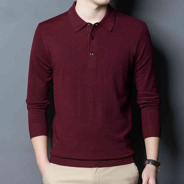 2021 autumn new men's thin knit sweater busins fashion lapel wool sweaters male brand clothing, Black
2021 autumn new men's thin knit sweater busins fashion lapel wool sweaters male brand clothing, Black