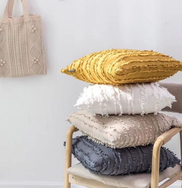cushion/decorative pillow yellow beige white tassels cushion cover home decoration 50x50cm cotton jacquard for sofa pillowcase sham
cushion/decorative pillow yellow beige white tassels cushion cover home decoration 50x50cm cotton jacquard for sofa pillowcase sham