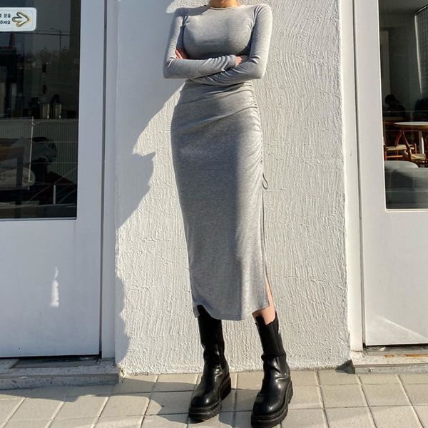 2021 new design sense split strap irregular high waist fold slim woman color dress a4jk, Black;gray
2021 new design sense split strap irregular high waist fold slim woman color dress a4jk, Black;gray
