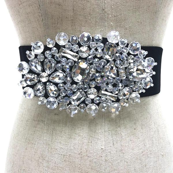 belts 2021 fashion color crystal elastic belt women's brand waistband female wide for women dress accessories sw336, Black;brown
belts 2021 fashion color crystal elastic belt women's brand waistband female wide for women dress accessories sw336, Black;brown