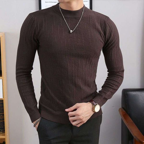 autumn winter 2021 men's knitted half turtleneck sweater korean slim middle age pullover solid color, White;black
autumn winter 2021 men's knitted half turtleneck sweater korean slim middle age pullover solid color, White;black