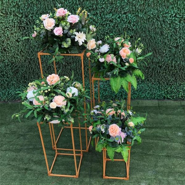 party decoration ironwork geometric road floral device wedding props box ornaments layout table rectangular guide
party decoration ironwork geometric road floral device wedding props box ornaments layout table rectangular guide