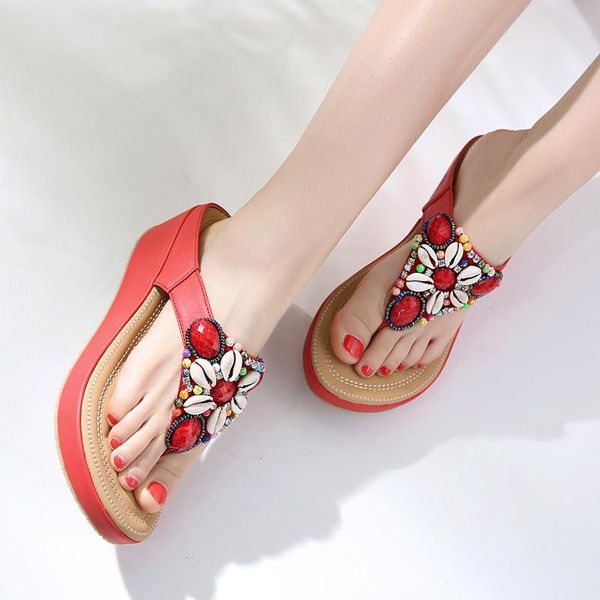 slippers fashion wedges seaside beach red blue women shoes summer 2021 crystal bead casual flip flops platform slides, Black
slippers fashion wedges seaside beach red blue women shoes summer 2021 crystal bead casual flip flops platform slides, Black