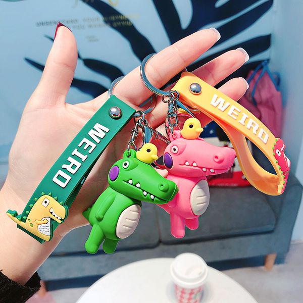 keyring keychain cartoon creative gutta percha diemeng diy series alligator metal key chain schoolgirl bag pendant accessories, Silver
keyring keychain cartoon creative gutta percha diemeng diy series alligator metal key chain schoolgirl bag pendant accessories, Silver