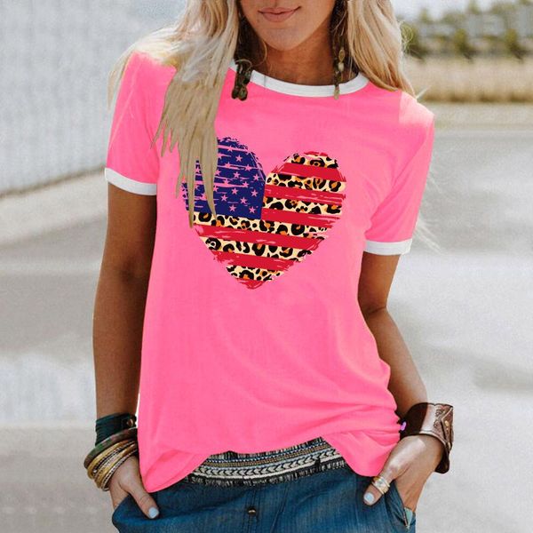 women's t-shirt personality pattern t shirt fashion casual printing o-neck loose short sleeve pullover camisetas de mujer, White
women's t-shirt personality pattern t shirt fashion casual printing o-neck loose short sleeve pullover camisetas de mujer, White