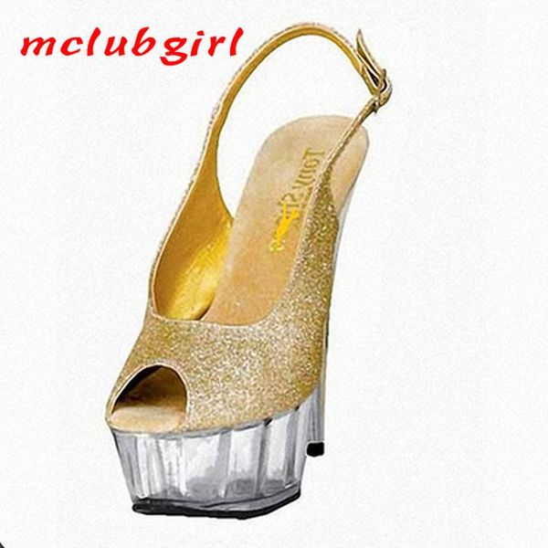 dress shoes mclubgirl 15cm heels fish mouth thin heel glitter powder waterproof platform nightclub high sandal girl lyp, Black
dress shoes mclubgirl 15cm heels fish mouth thin heel glitter powder waterproof platform nightclub high sandal girl lyp, Black
