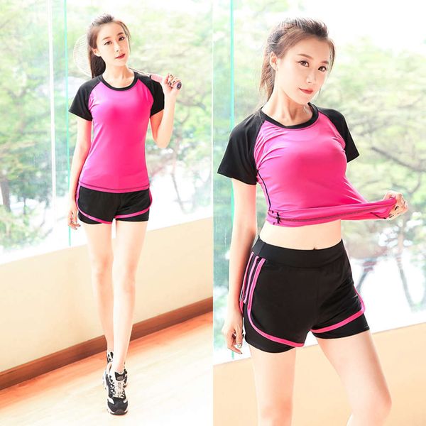 2021large size sports shorts yoga 200kg running fast dry women's wear two piece summer suit, Gray
2021large size sports shorts yoga 200kg running fast dry women's wear two piece summer suit, Gray