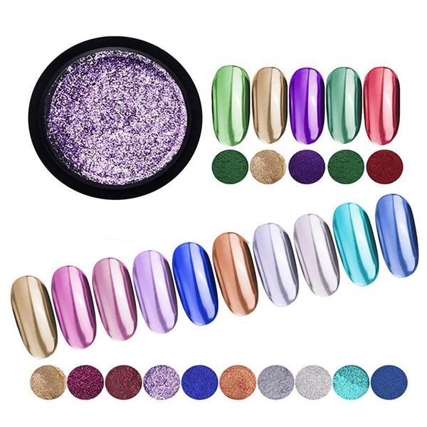 nail glitter 12 colors art mirror powder effect shiny fine diy electroplating, Silver;gold
nail glitter 12 colors art mirror powder effect shiny fine diy electroplating, Silver;gold