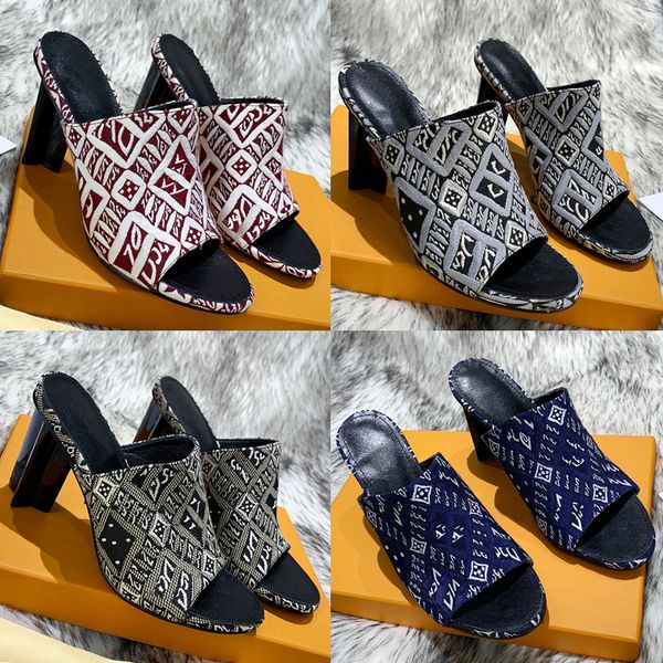womens fashion designers high heels slides australia summer leather outsole jacquard fabric canvas slippers ladies plum heels sandals, Black
womens fashion designers high heels slides australia summer leather outsole jacquard fabric canvas slippers ladies plum heels sandals, Black