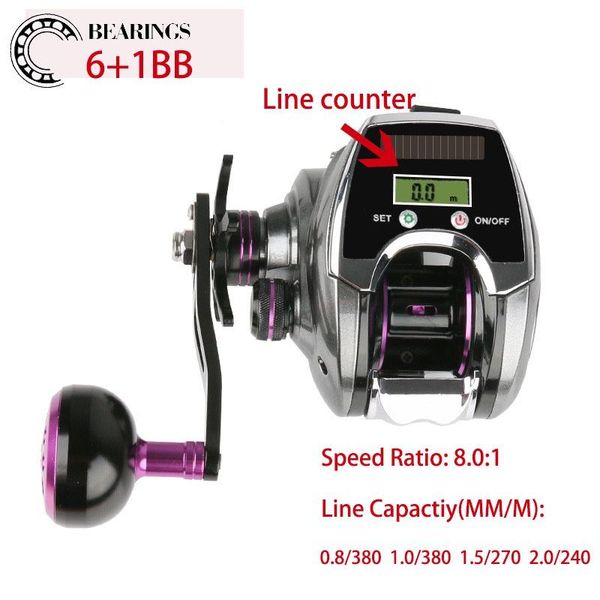 baitcasting reels 2021 8.0:1 6+1bb fishing reel single left / right hand low profile line counter tackle gear with digital display
baitcasting reels 2021 8.0:1 6+1bb fishing reel single left / right hand low profile line counter tackle gear with digital display