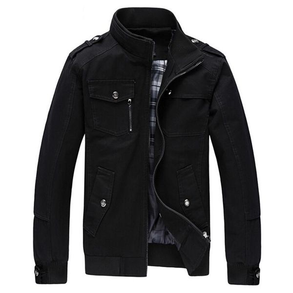 men's jackets jacket men causal cotton mens stand collar fashion bomber for coat male casaco jaqueta masculina coats, Black;brown
men's jackets jacket men causal cotton mens stand collar fashion bomber for coat male casaco jaqueta masculina coats, Black;brown