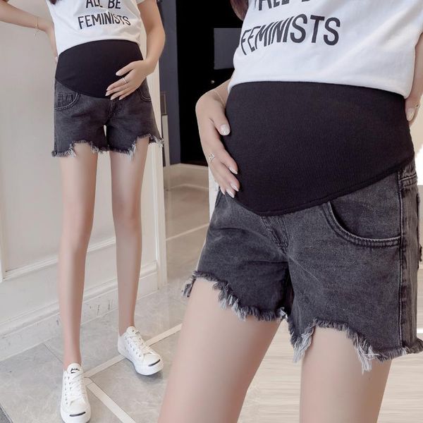 6630# summer ripped hole denim maternity shorts adjustable bellly casual loose shorts clothes for pregnant women pregnancy, White
6630# summer ripped hole denim maternity shorts adjustable bellly casual loose shorts clothes for pregnant women pregnancy, White