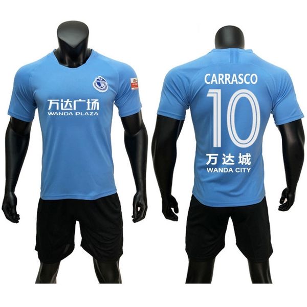 yifang 2019 csl wanda dalian football uniform, Black;white