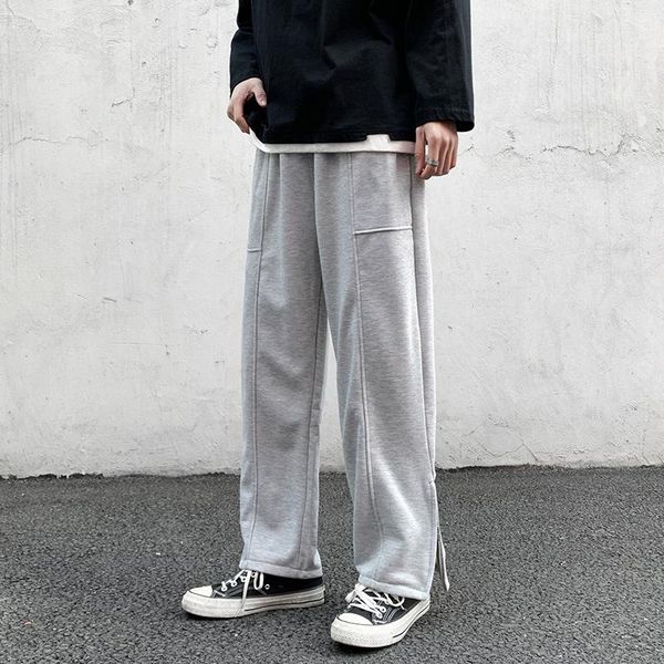 men's suits & blazers trouser man versatile sweatpants casual pants straight grey, White;black
men's suits & blazers trouser man versatile sweatpants casual pants straight grey, White;black